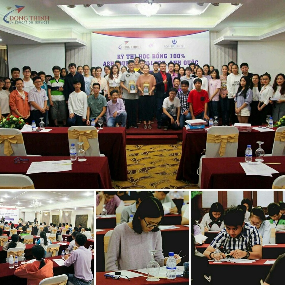Kỳ thi học bổng Ashbourne - top 3 trường hàng đầu London, Anh quốc - 4 Hình ảnh kỳ thi học bổng trường Ashbourne lần 1 (tổ chức ngày 30/6/2018) do du học Đồng Thịnh tổ chức.