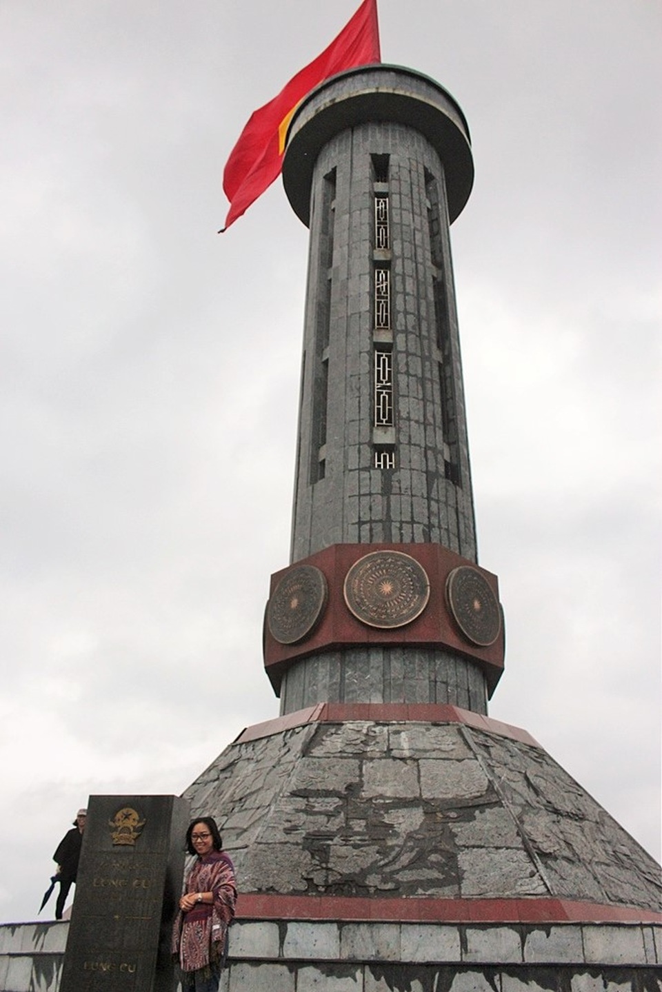 Cột cờ Lũng Cú là điểm cực Bắc của Tổ quốc. (Ảnh: Hoàng Ngọc)