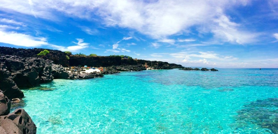 Lý Sơn đang trở thành thiên đường du lịch ở miền Trung.(Ảnh: FB Đảo Lý Sơn)