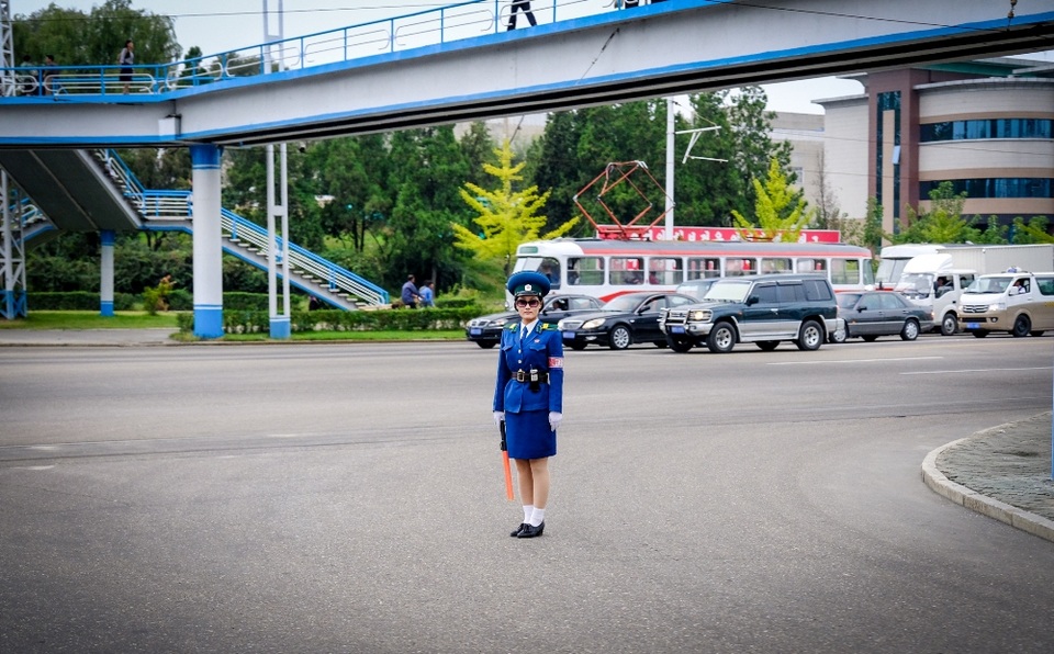 Mùa thu thơ mộng ở Triều Tiên qua góc máy du khách Việt - 14 Đường phố rộng rãi và sạch đẹp.