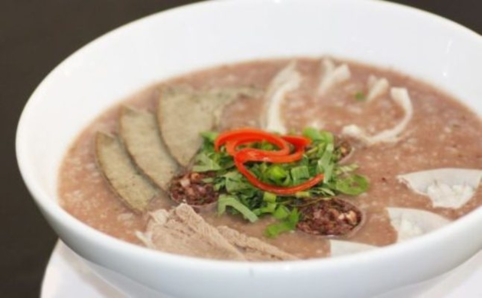 6 đặc sản lừng danh vùng sông nước Hậu Giang - 1 Cháo lòng Cái Tắc đã trở thành “thương hiệu” của Hậu Giang.