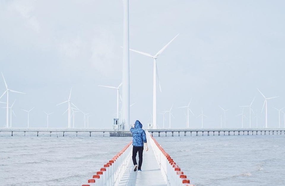 Ngỡ ngàng cánh đồng quạt gió đẹp như trời Tây ở Bạc Liêu - 4 Ảnh: silentb