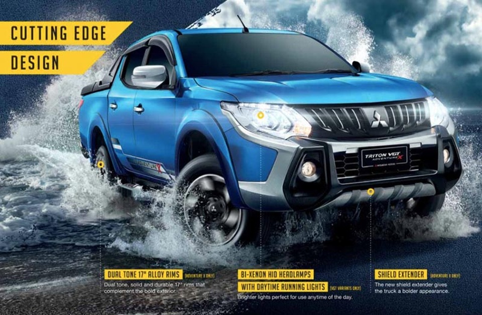 Mitsubishi Triton có phiên bản mới - 1 Mitsubishi Triton có phiên bản mới - 1