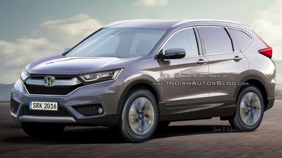 Phác thảo của mẫu Honda CR-V thế hệ mới
