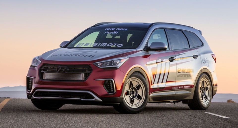 Hyundai muốn đi trước đối thủ trong phân khúc crossover - 1 Một mẫu crossover mới của Hyundai ra mắt tại triển lãm SEMA 2016