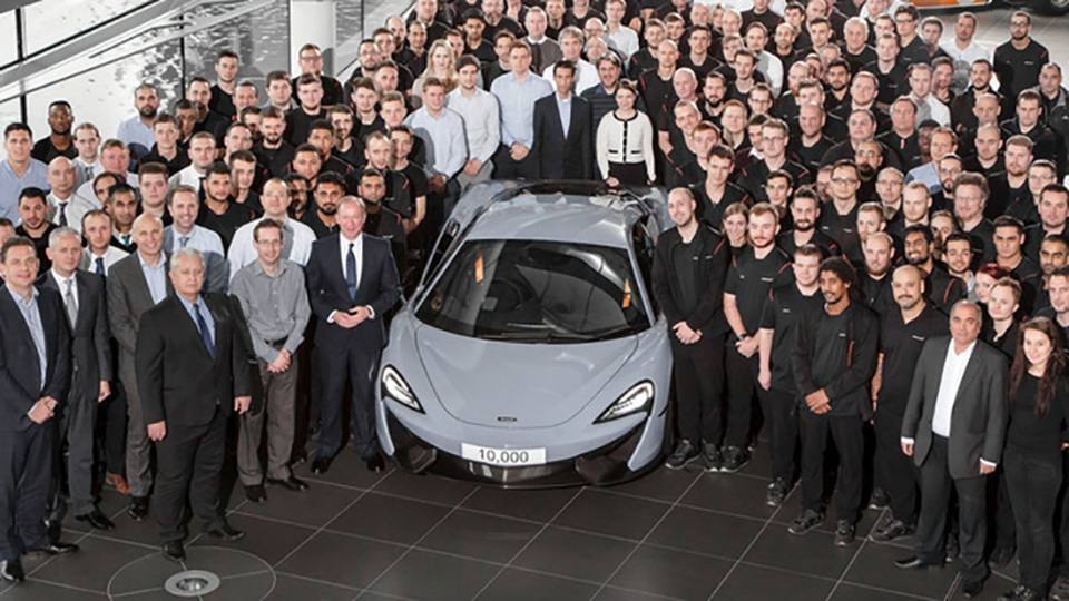 Chiếc xe thứ 10.000 này của McLaren sẽ được giữ lại viện bảo tàng của hãng chứ không được giao đến tay khách hàng