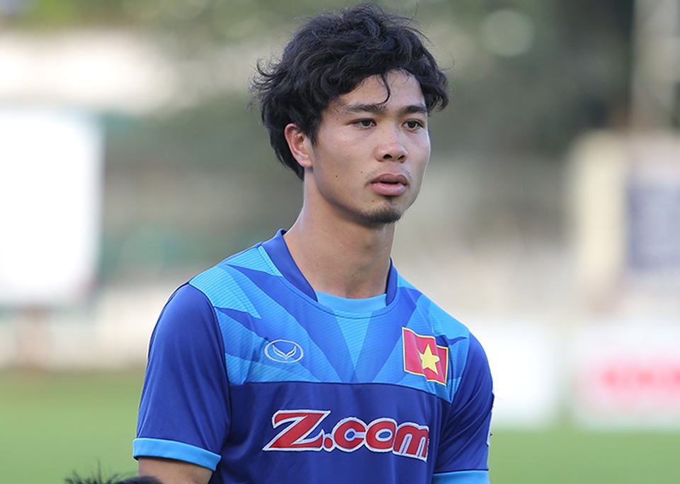Công Phượng nỗ lực ghi điểm, mong được đá chính trước Malaysia - 1 
Công Phượng đang rất nỗ lực ở các buổi tập vừa qua