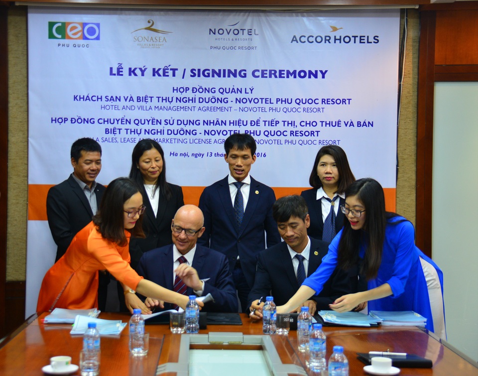 CEO Group tiếp tục lựa chọn Tập đoàn Accor quản lý khu biệt thự nghỉ dưỡng 5 sao Sonasea Villas - 1