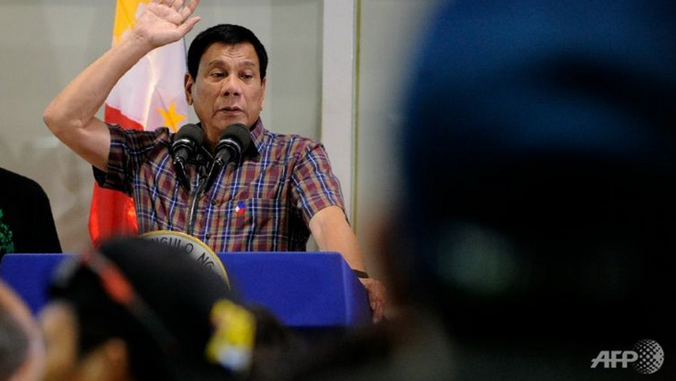Tổng thống Philippines đả kích Tổng thống Mỹ Obama - 1
Tổng thống Philippines Rodrigo Duterte (Ảnh: AFP)