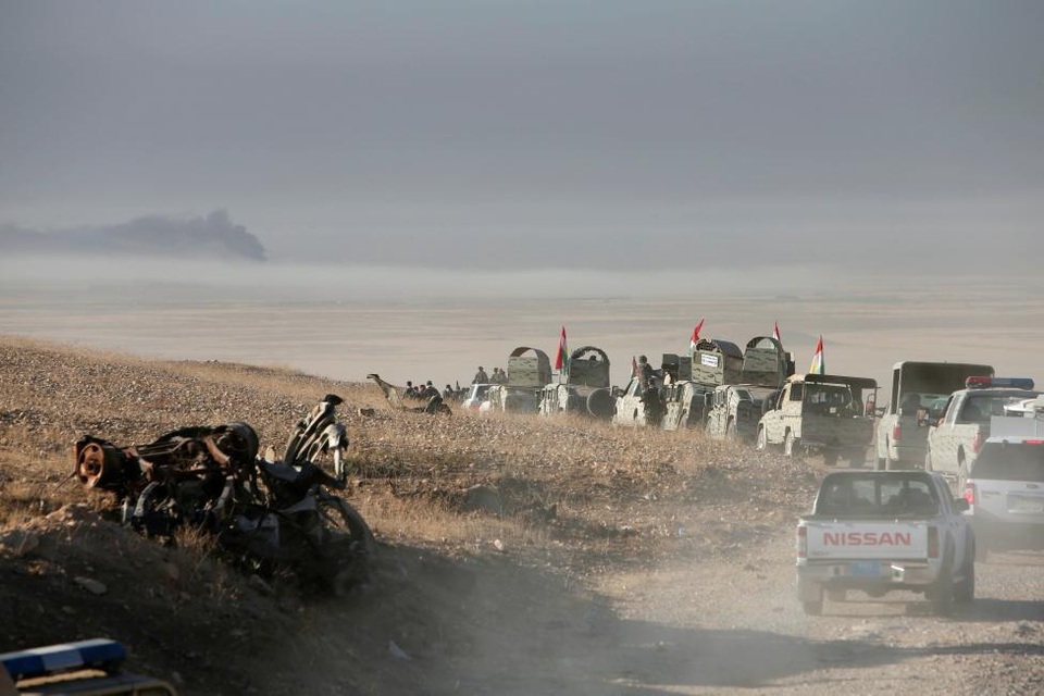 Chiến sự ác liệt tại thành trì của phiến quân IS ở Iraq - 4
(Ảnh: Reuters)