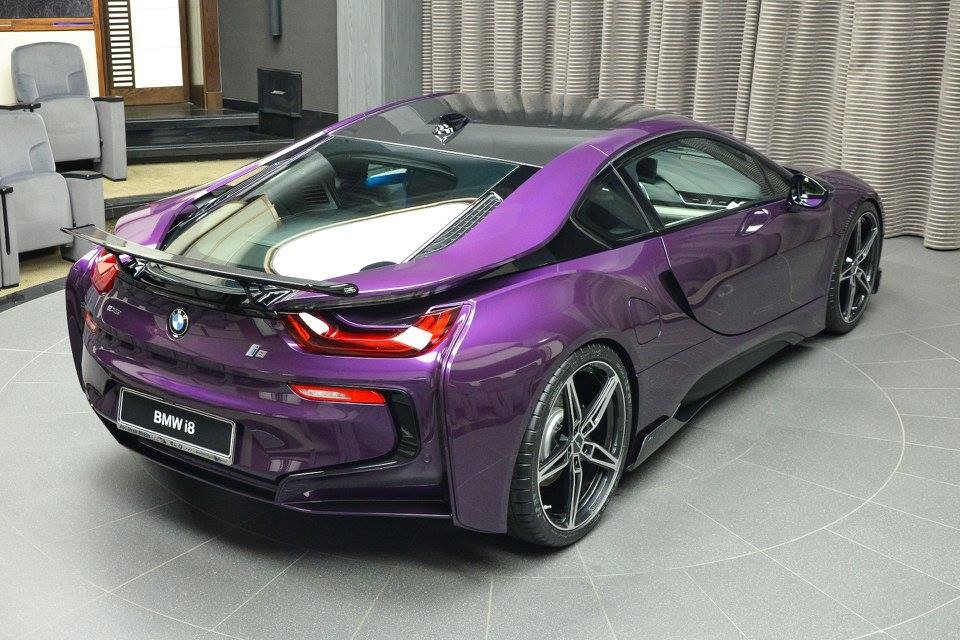 BMW i8 đẹp ngỡ ngàng trong sắc tím - 4 BMW i8 đẹp ngỡ ngàng trong sắc tím - 4