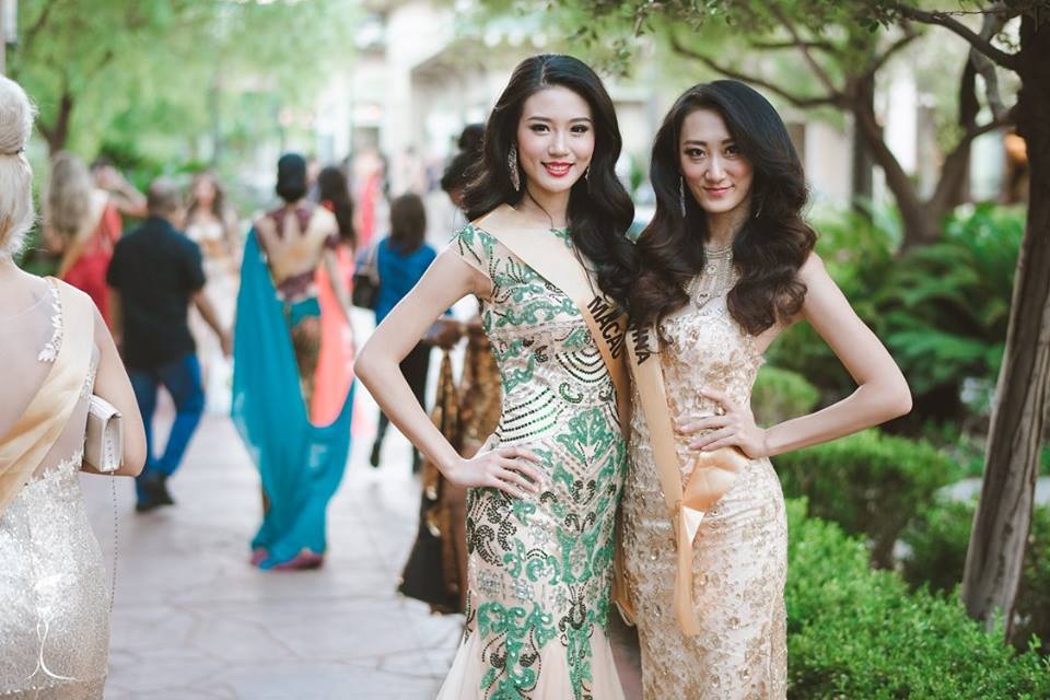 Nguyễn Thị Loan duyên dáng với áo dài trong gala gây quỹ từ thiện - 10
Hoa hậu Ma Cao và Trung Quốc