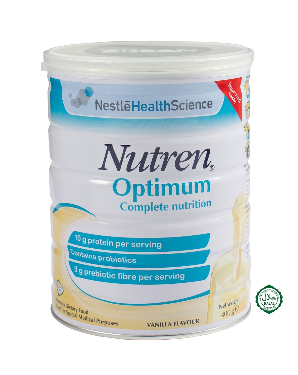 Tăng cường sức đề kháng cho người cao tuổi - Những điều cần lưu ý - 2 Sản phẩm Nutren Optimum (Hộp 400g)