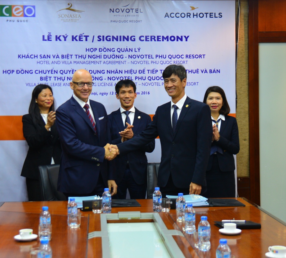 CEO Group tiếp tục lựa chọn Tập đoàn Accor quản lý khu biệt thự nghỉ dưỡng 5 sao Sonasea Villas - 2