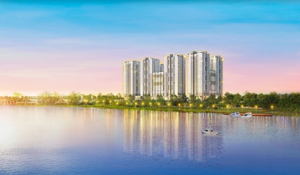 Bất động sản ngày cận Tết vẫn chộn rộn - 3 Các chuyên gia cho rằng, dự án có 1 view sông đã hiếm trên thị trường, tòa nhà E của Saigon South Residences có đến 2 view sông lại càng khó tìm nên nhiều người quan tâm cũng không phải khó giải thích.