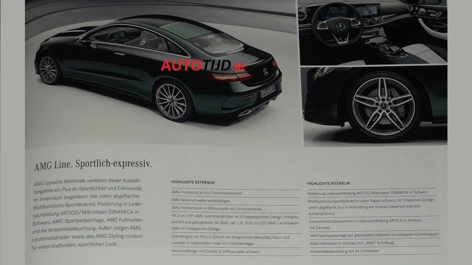 Thêm hình ảnh và thông tin về E-Class Coupe mới - 5 Thêm hình ảnh và thông tin về E-Class Coupe mới - 5