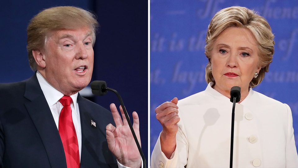 Lộ video tỷ phú Trump từng khen ngợi nhà Clinton hết lời - 1
Tỷ phú Donald Trump và bà Hillary Clinton (Ảnh: ABC)