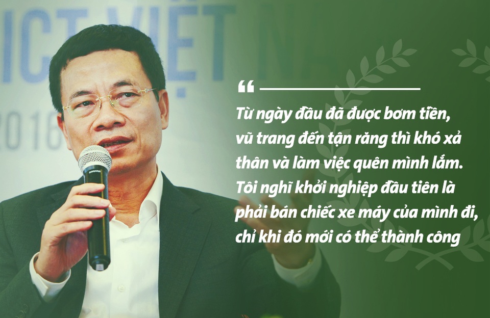 7 kinh nghiệm của CEO Viettel dành cho bạn trẻ khởi nghiệp - 1
Ông Nguyễn Mạnh Hùng, Tổng giám đốc Tập đoàn Viễn thông Quân đội (Viettel) nêu quan điểm về khởi nghiệp