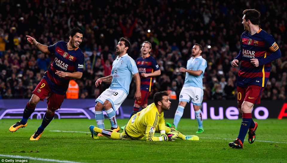 Barcelona giải mã khắc tinh Celta Vigo? - 2
Những cuộc so tài Barca-Celta Vigo luôn có nhiều bàn thắng