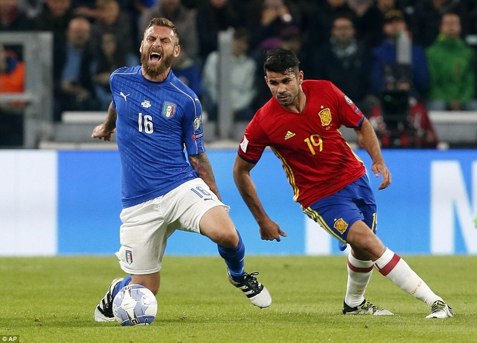 
Diego Costa tiếp tục là chủ công của Tây Ban Nha trước Macedonia
