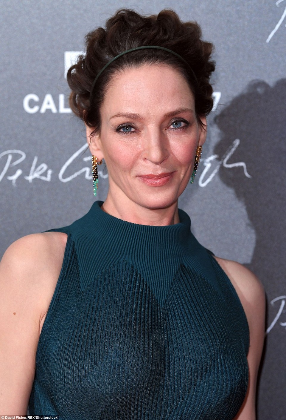 
Một gương mặt nổi tiếng khác của Hollywood cũng có mặt tại sự kiện này là Uma Thurman.
