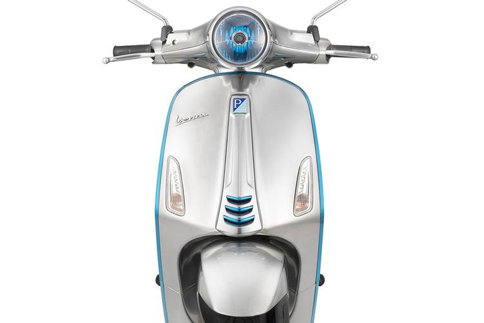 Vespa làm xe máy điện - 2 Vespa làm xe máy điện - 2