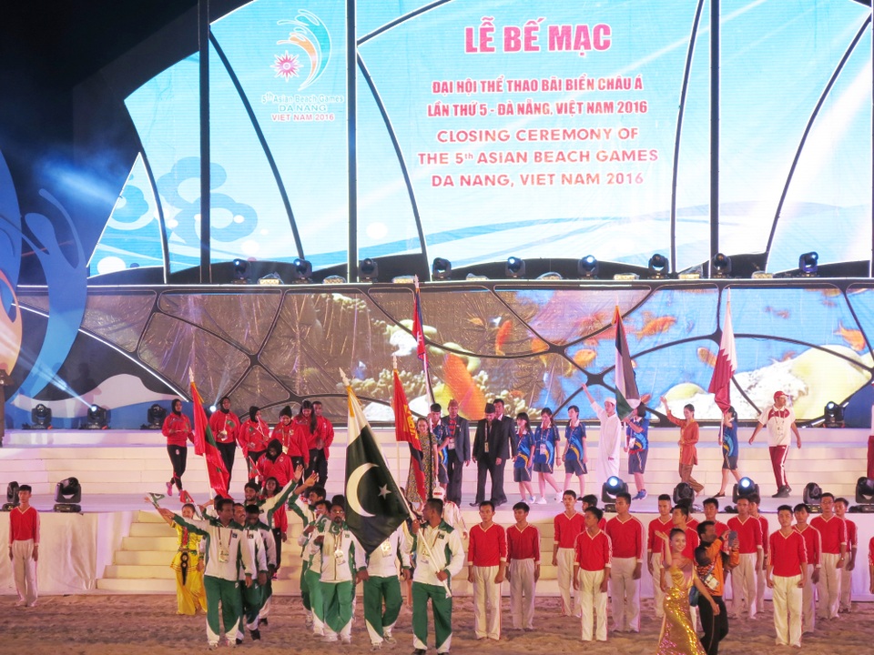Gánh nặng kinh phí hậu Đại hội thể thao bãi biển châu Á - 1
ABG5 chính thức kết thúc tại Đà Nẵng ngày 3/10