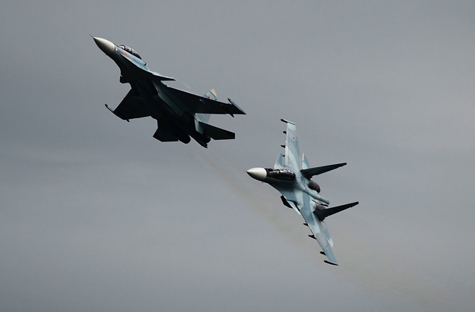 Nga khoe dàn vũ khí "khủng" tại triển lãm quân sự - 15
Máy bay chiến đấu đa năng Su-30SM.