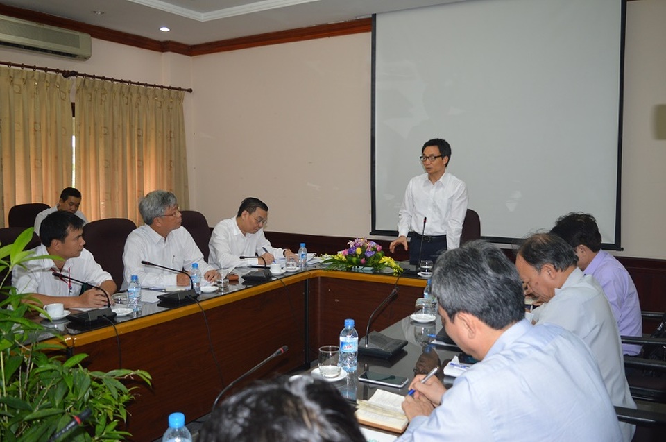"Đơn đặt hàng" đặc biệt của Phó Thủ tướng Vũ Đức Đam - 3
Phó Thủ tướng quán triệt và đặt hàng Cục Sở hữu trí tuệ