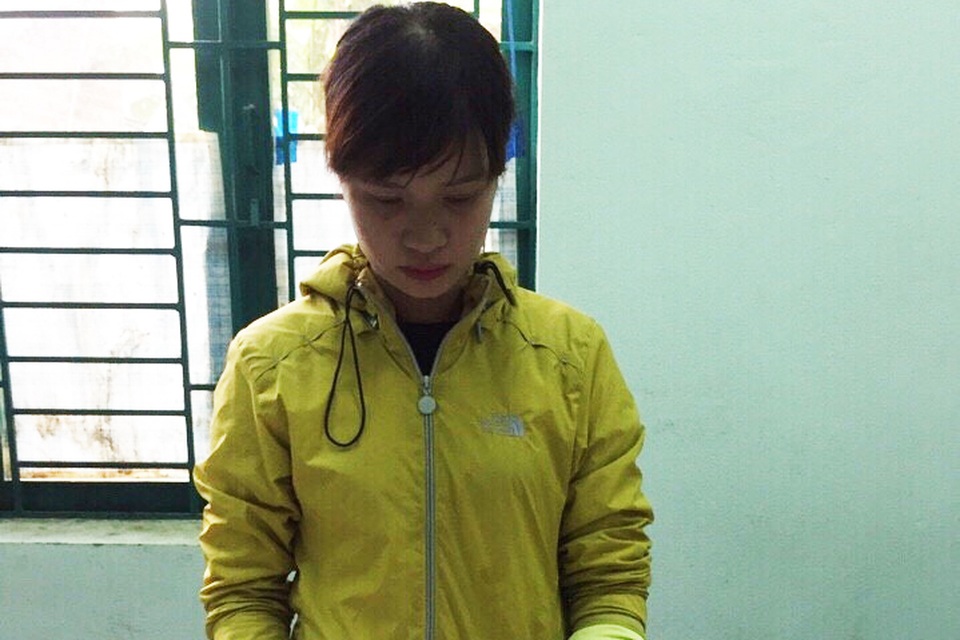 Giả danh nhân viên ngân hàng đi lừa đảo - 1 Đối tượng Võ Thị Kim Loan (Ảnh: CA)