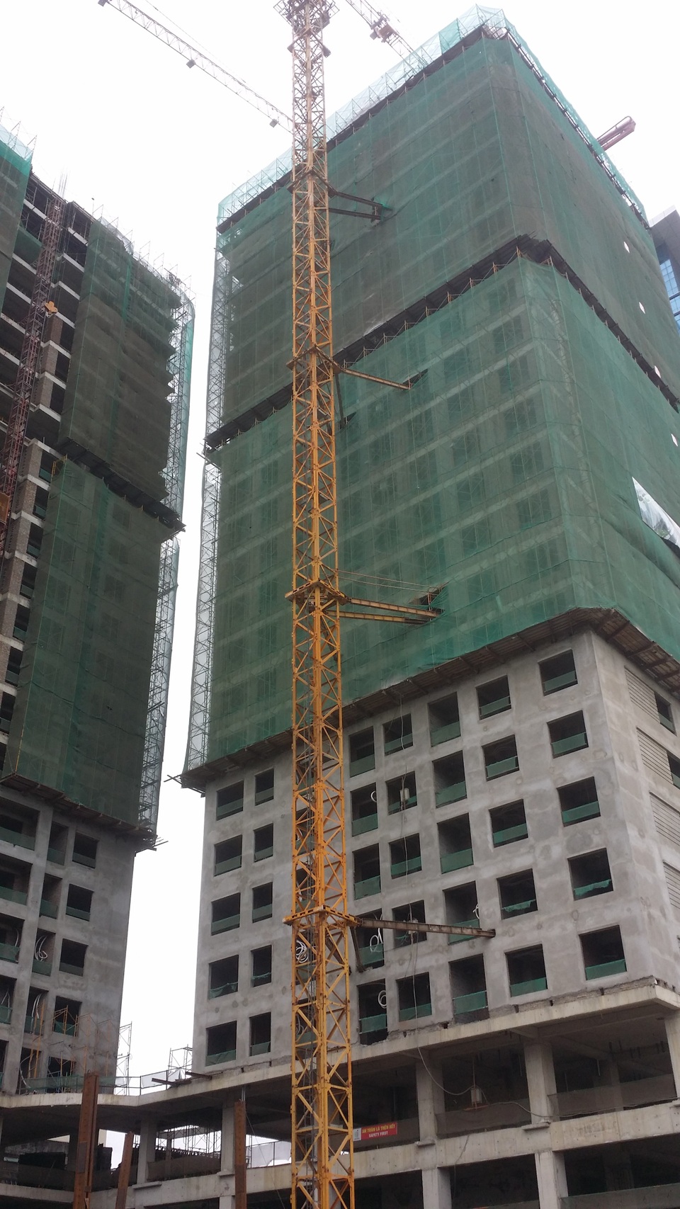 Lời giải cho những khúc mắc quanh dự án Hongkong Tower - 2 Dự án hiện vẫn đang xây dựng đảm bảo tiến độ