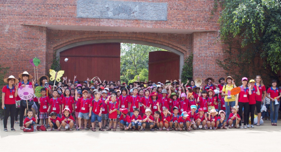 Các bạn học viên AMES luôn tích cực tham gia các hoạt động xã hội