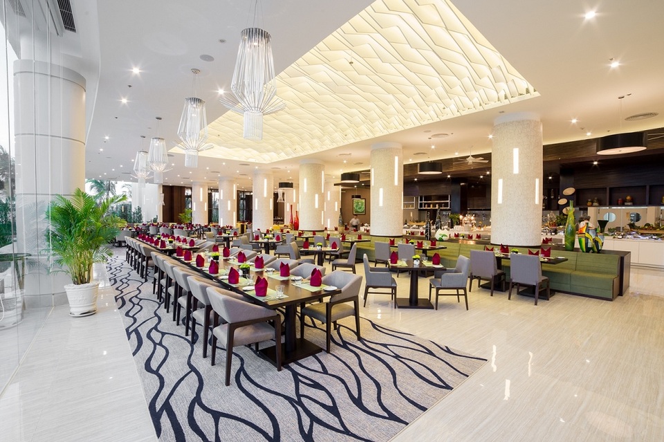 
Hệ thống nhà hàng với sức chứa phù hợp hội thảo quy mô lớn
