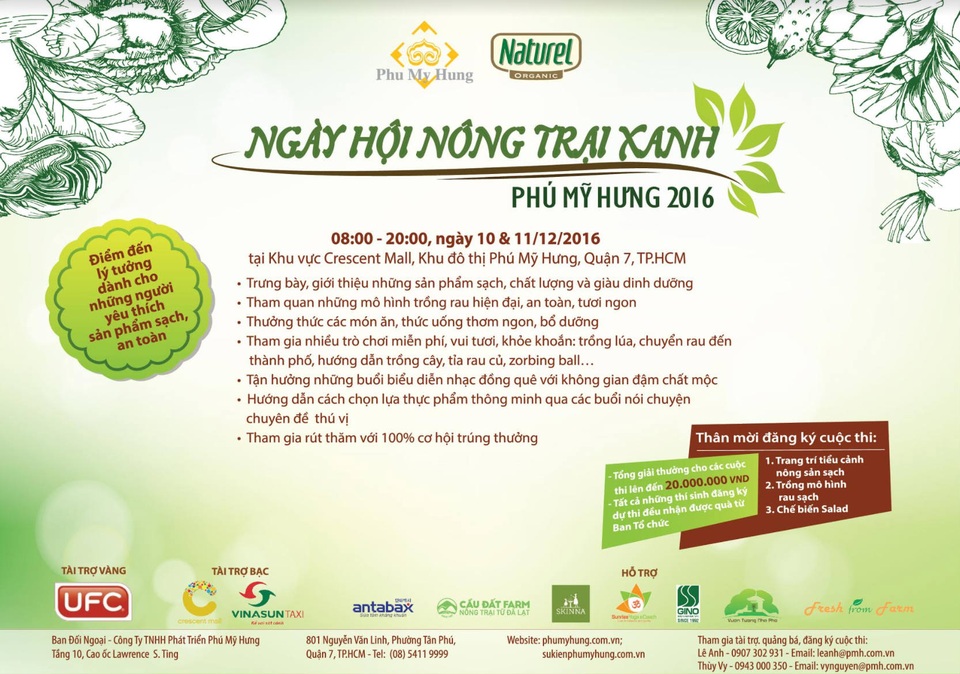 Ngày hội Nông trại Xanh 2016 tại Phú Mỹ Hưng - 1 Ngày hội Nông trại Xanh 2016 tại Phú Mỹ Hưng - 1