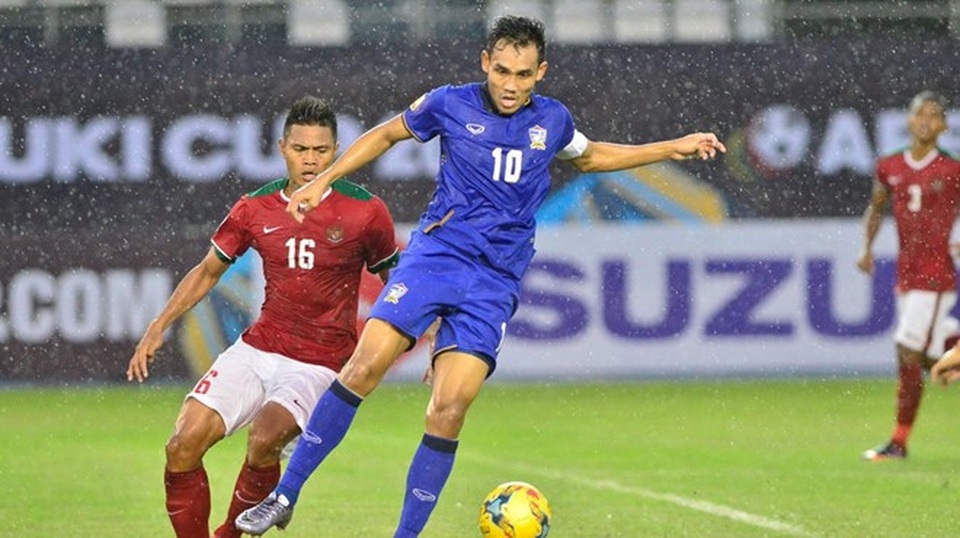 Thái Lan 4-2 Indonesia: Cú hattrick của Dangda - 1
Dangda tỏa sáng với hattrrick cho Thái Lan vào lưới Indonesia