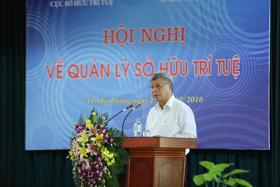 Đưa sở hữu trí tuệ thành động lực phát triển kinh tế - 1
Thứ trưởng Bộ Khoa học và Công nghệ Trần Việt Thanh