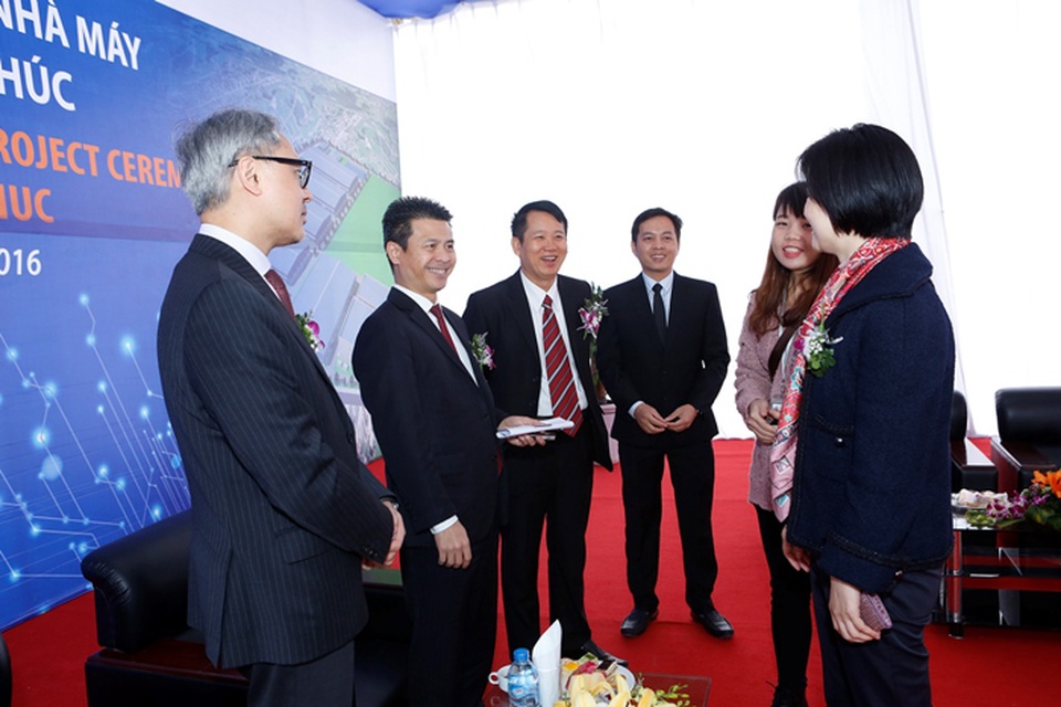 Xây dựng Nhà máy cung cấp linh kiện điện tử tiêu chuẩn thế giới tại Vĩnh Phúc - 2
Cả chính quyền địa phương và doanh nghiệp cùng cam kết đồng hành và nỗ lực để sớm đưa nhà máy vào sử dụng theo đúng tiến độ.