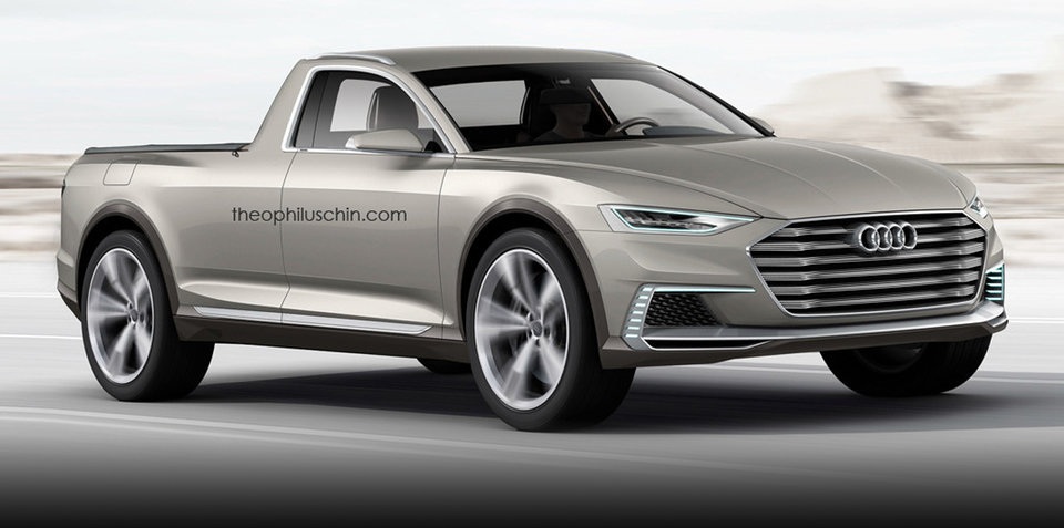 Audi cũng quan tâm đến phân khúc bán tải - 1