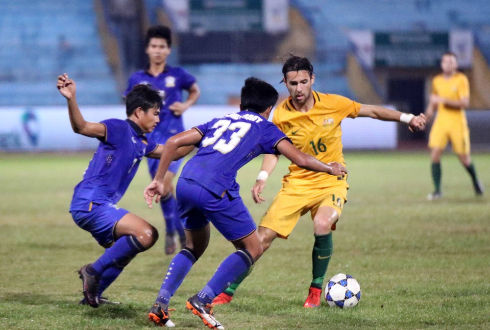 Hạ Thái Lan, U19 Australia vô địch giải Đông Nam Á 2016 - 1
U19 Australia (vàng) vô địch giải U19 Đông Nam Á