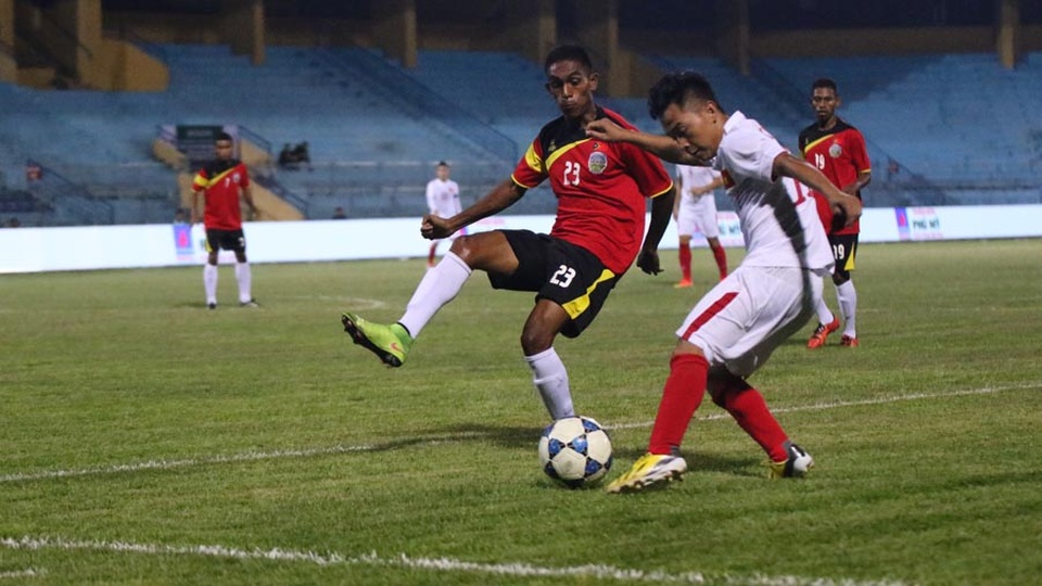 Anh Tỷ lập cú đúp, U19 Việt Nam thắng đậm Đông Timor - 4
U19 Việt Nam đã có chiến thắng đầu tiên ở giải Đông Nam Á