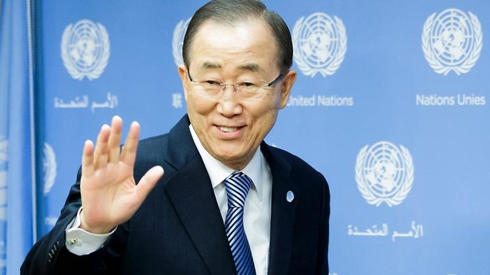 Ông Ban Ki-moon lộ ý định tranh cử tổng thống Hàn Quốc - 1
Tổng Thư ký Liên Hợp Quốc Ban Ki-moon. (Ảnh: AAP)