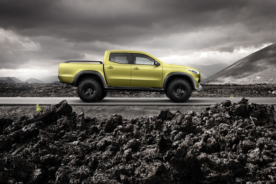 Mercedes giới thiệu concept bán tải X-Class - 7 Mercedes giới thiệu concept bán tải X-Class - 7