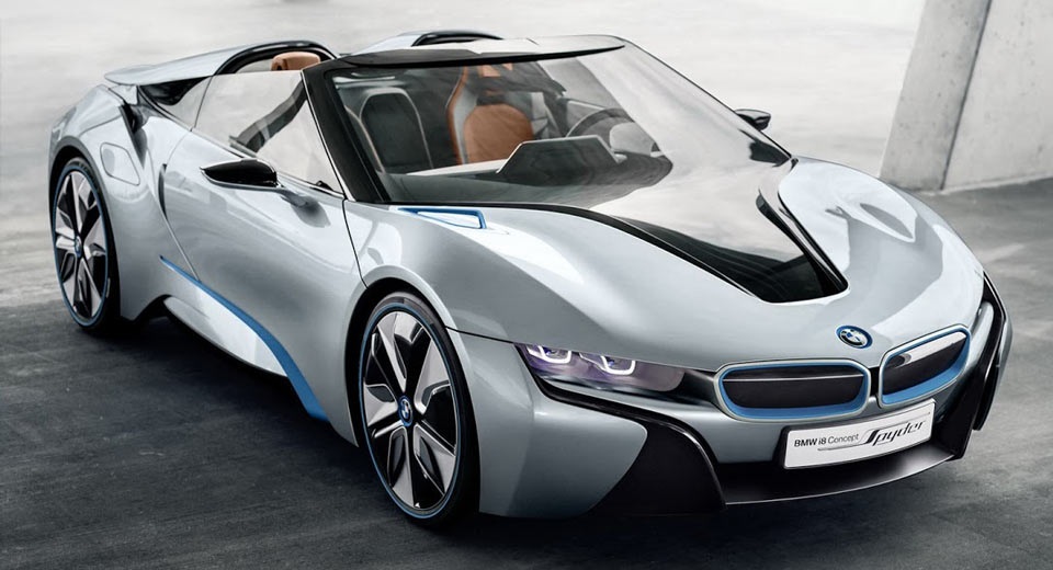 BMW sẽ ra mắt phiên bản mui trần của siêu xe i8 - 1 BMW sẽ ra mắt phiên bản mui trần của siêu xe i8 - 1
