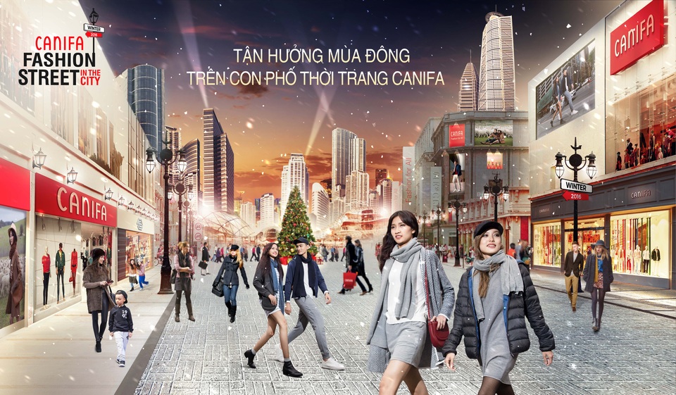 Lễ hội Thời trang Đường phố độc đáo tại Hà Nội - 3
“CANIFA Fashion Street in the City” lấy cảm hứng từ phong cách thời trang đường phố Châu Âu