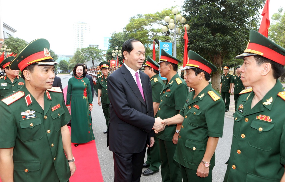Chủ tịch nước: Bảo vệ tuyệt đối an toàn Thủ đô Hà Nội - 1 Chủ tịch nước: Bảo vệ tuyệt đối an toàn Thủ đô Hà Nội - 1