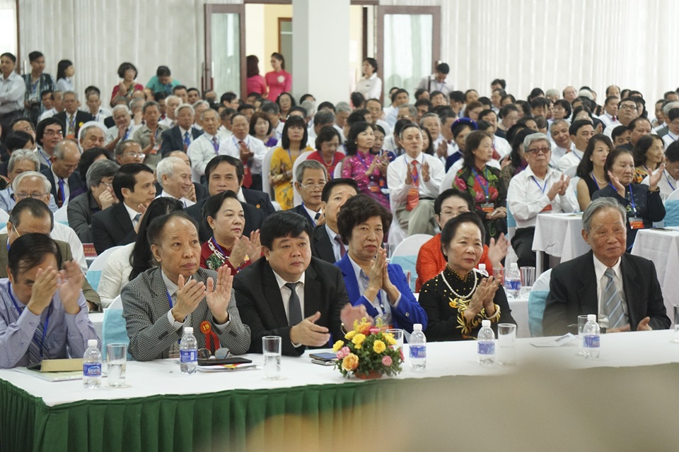 Đại hội đại biểu toàn quốc Hội Khuyến học Việt Nam lần thứ V - 4
Các đại biểu tham dự Đại hội (ảnh Hữu Nghị)