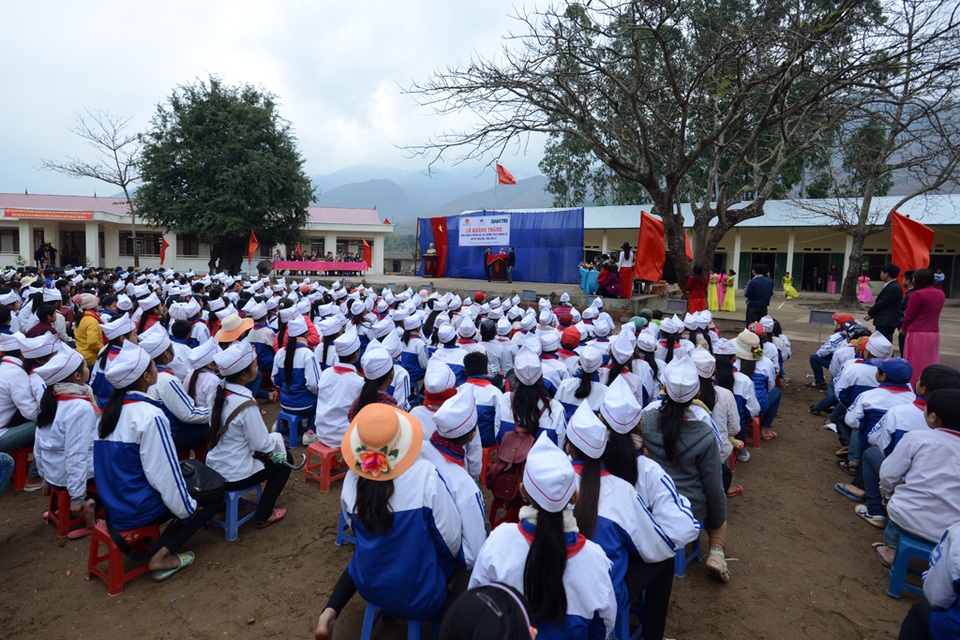 Náo nức ngày khánh thành công trình phòng học Dân trí thứ 5 tại Chiềng Sơ, Sơn La - 6