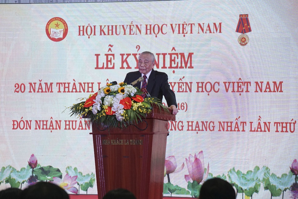 Thủ tướng: Tạo mọi thuận lợi cho Hội Khuyến học Việt Nam làm tốt hơn nữa - 4
Chủ tịch Hội Khuyến học Việt Nam Nguyễn Mạnh Cầm.