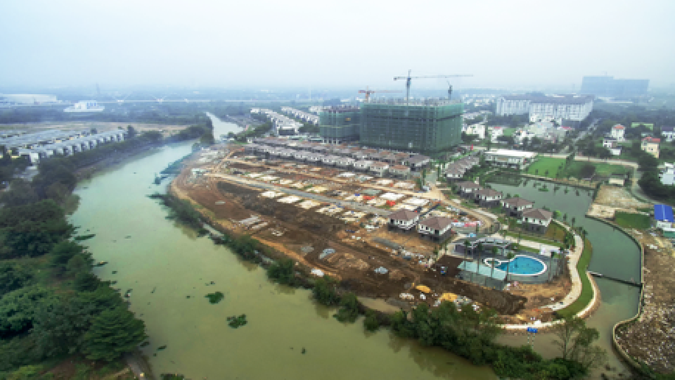 Công trình thực tế của Flora Fuji đã xây đến tầng 15.