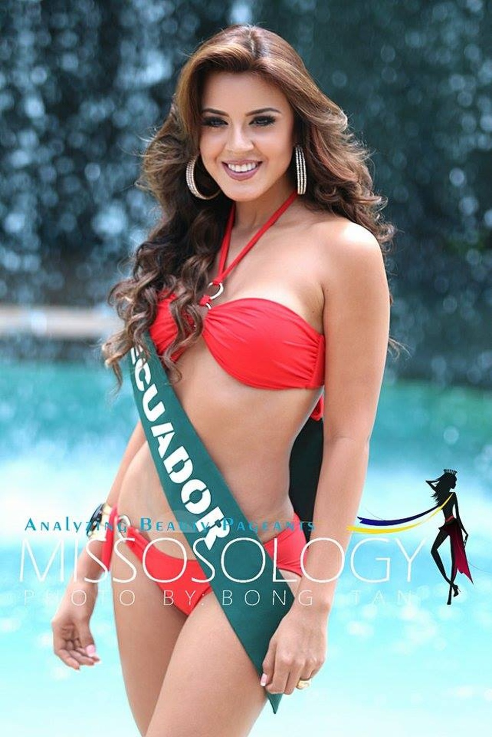 Nam Em lọt Top 8, người đẹp Ecuador là hoa hậu trái đất - 9 Người đẹp Ecuador – Katherine Elizabeth Espín, 23 tuổi, cao 1,72m